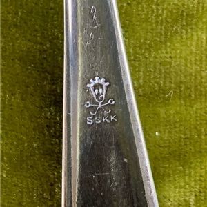Vintage SSKK Nickel Silver Ladle